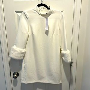 Winter white French Connection dress